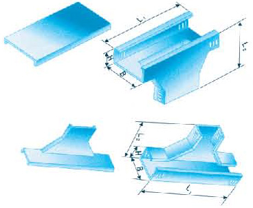 BHQ-C-3D型槽式上邊、下邊垂直三通