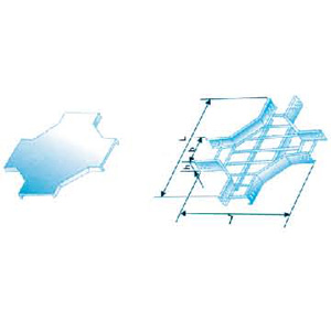 梯（tī）級式水平四通（tōng）蓋（gài）--體 XQJ-T1-04