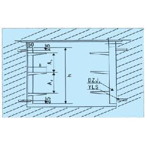 組合支架在電纜隧道內安裝