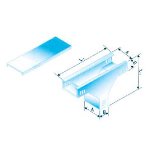 槽（cáo）式上垂直三通蓋--體 XQJ-C-03B