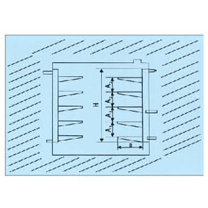 組合支架在電纜隧道內安裝（二）